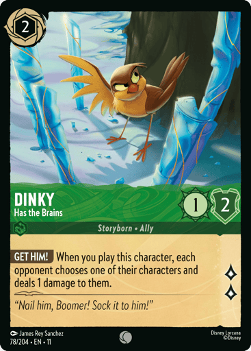 Dinky - Has the Brains - 11WSP - 78/204
