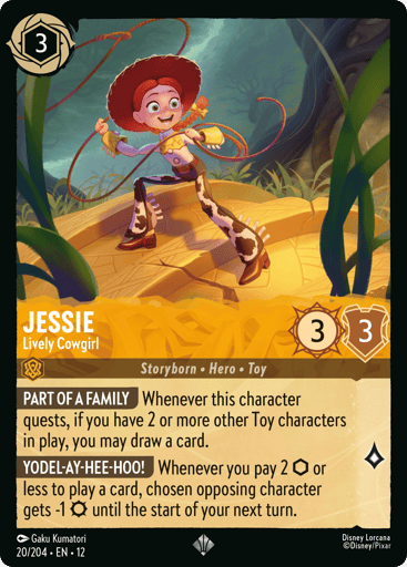 Jessie - Lively Cowgirl - 12WIL - 20/204