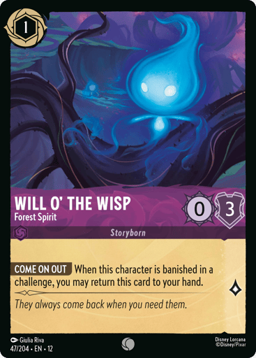 Will o' the Wisp - Forest Spirit - 12WIL - 47/204