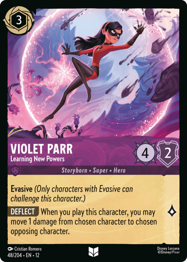 Violet Parr - Learning New Powers - 12WIL - 48/204