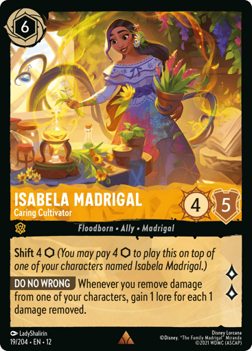 Isabela Madrigal - Caring Cultivator - 12WIL - 19/204