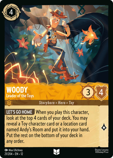 Woody - Leader of the Toys - 12WIL - 21/204