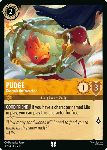 Pudge - Controls the Weather - 11WSP - 3/204