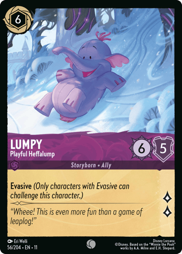 Lumpy - Playful Heffalump - 11WSP - 56/204