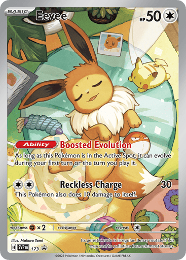 Eevee - Scarlet & Violet Black Star Promos - SVP173