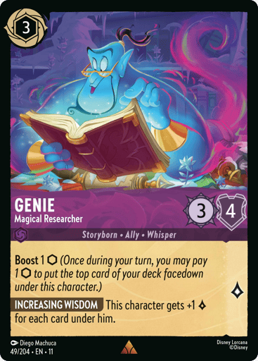 Genie - Magical Researcher - 11WSP - 49/204