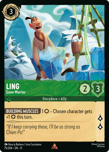 Ling - Snow Warrior - 11WSP - 75/204