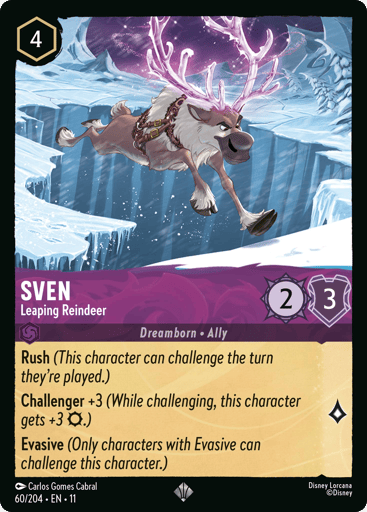 Sven - Leaping Reindeer - 11WSP - 60/204