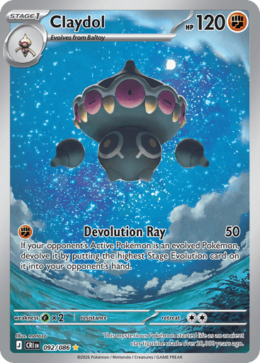 Claydol - Chaos Rising - 92/086