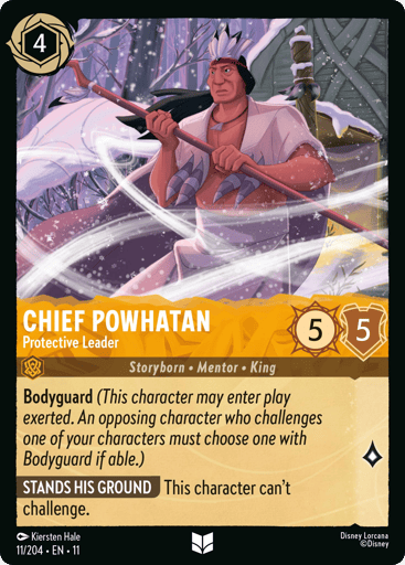 Chief Powhatan - Protective Leader - 11WSP - 11/204