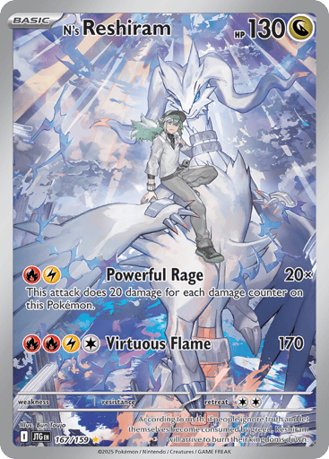 N's Reshiram - Journey Together - 167/159