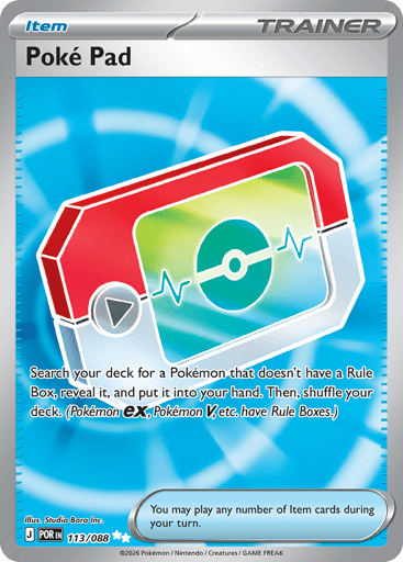 Poké Pad - Perfect Order - 113/088