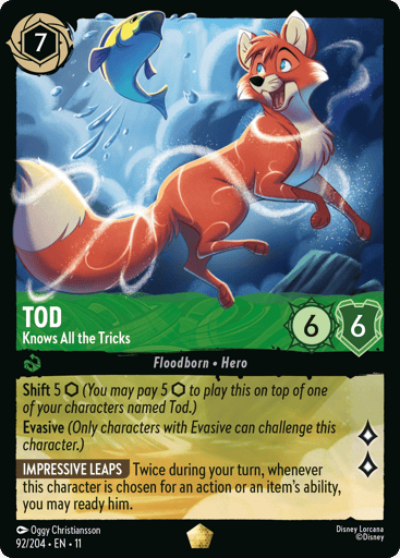 Tod - Knows All the Tricks - 11WSP - 92/204