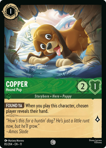 Copper - Hound Pup - 11WSP - 85/204