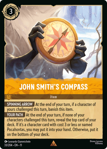 John Smith's Compass - 11WSP - 33/204