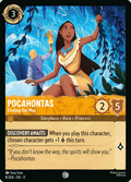 Pocahontas - Finding the Way - 11WSP - 8/204