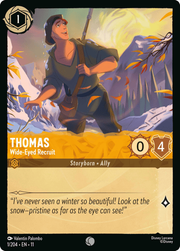 Thomas - Wide‐Eyed Recruit - 11WSP - 1/204