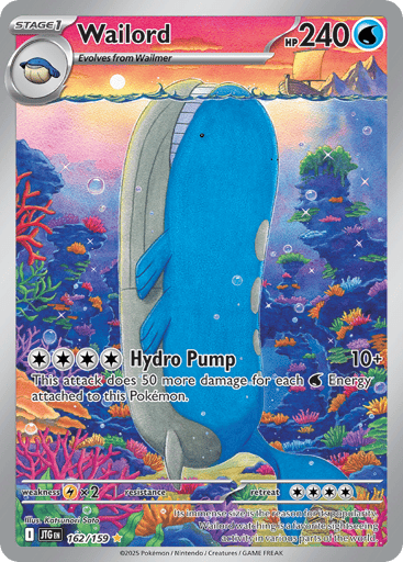 Wailord - Journey Together - 162/159