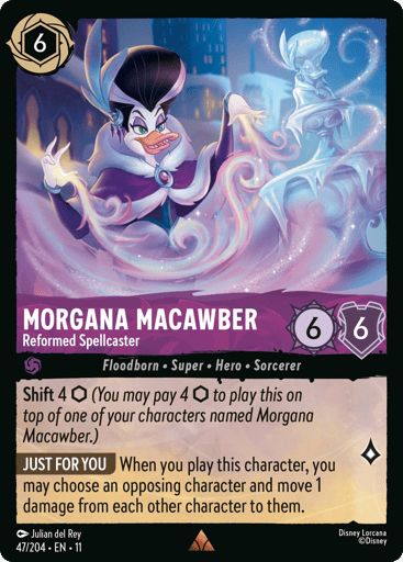Morgana Macawber - Reformed Spellcaster - 11WSP - 47/204