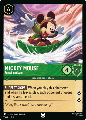 Mickey Mouse - Snowboard Ace - 11WSP - 91/204