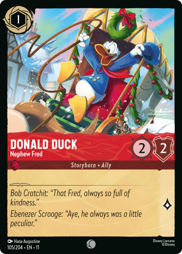 Donald Duck - Nephew Fred - 11WSP - 105/204