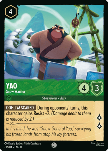 Yao - Snow Warrior - 11WSP - 73/204
