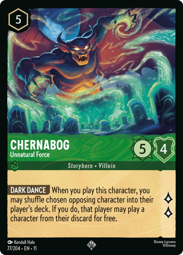 Chernabog - Unnatural Force - 11WSP - 77/204