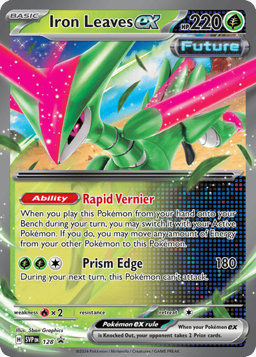 Iron Leaves ex - Scarlet & Violet Black Star Promos - SVP128