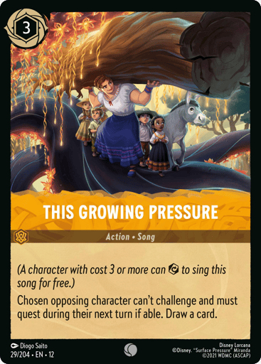 This Growing Pressure - 12WIL - 29/204