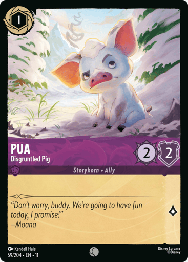 Pua - Disgruntled Pig - 11WSP - 59/204