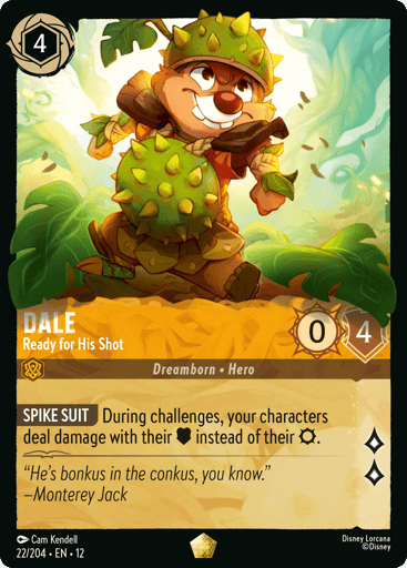 Dale - Ready for His Shot - 12WIL - 22/204