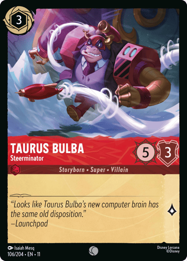 Taurus Bulba - Steerminator - 11WSP - 106/204