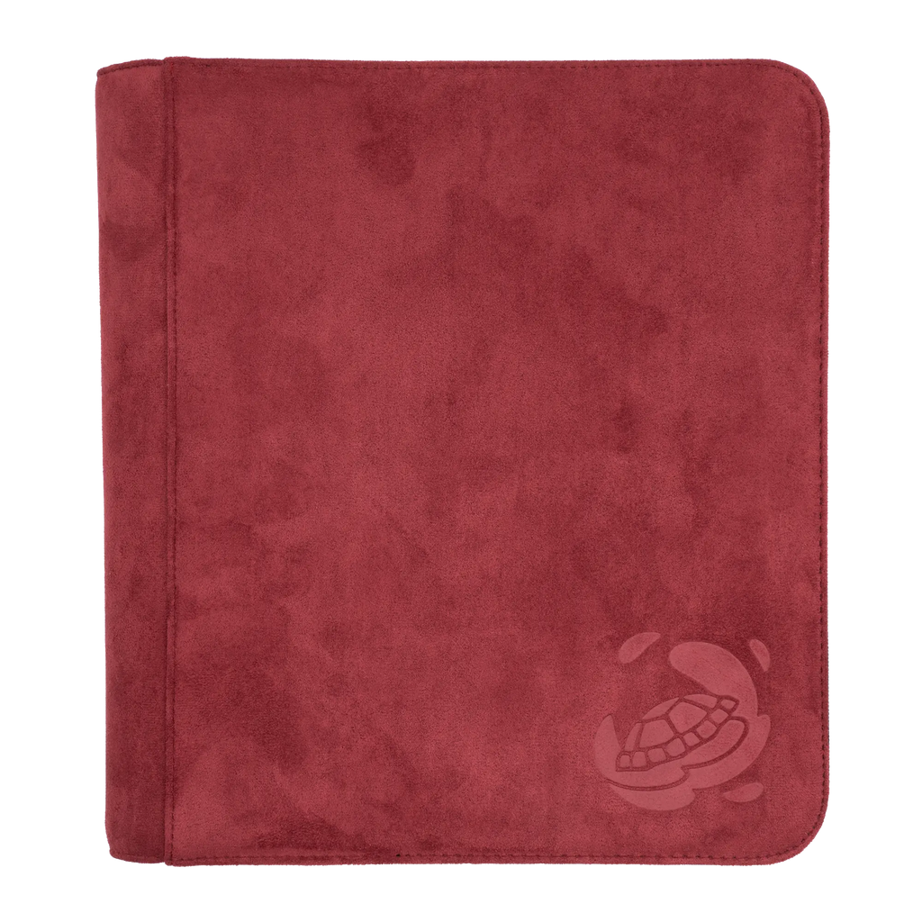PayaShell | Resiplush Toploader Zip-Up Album - 8-Pocket | Wine Red