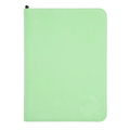 PayaShell | Resiplush Zip-Up Album - 18-Pocket - 3 Mesh Pockets | Pastel Green