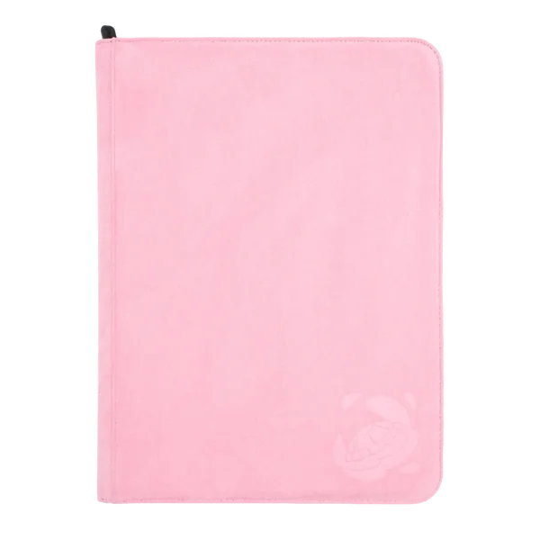 PayaShell | Resiplush Zip-Up Album - 18-Pocket - 3 Mesh Pockets | Pastel Pink