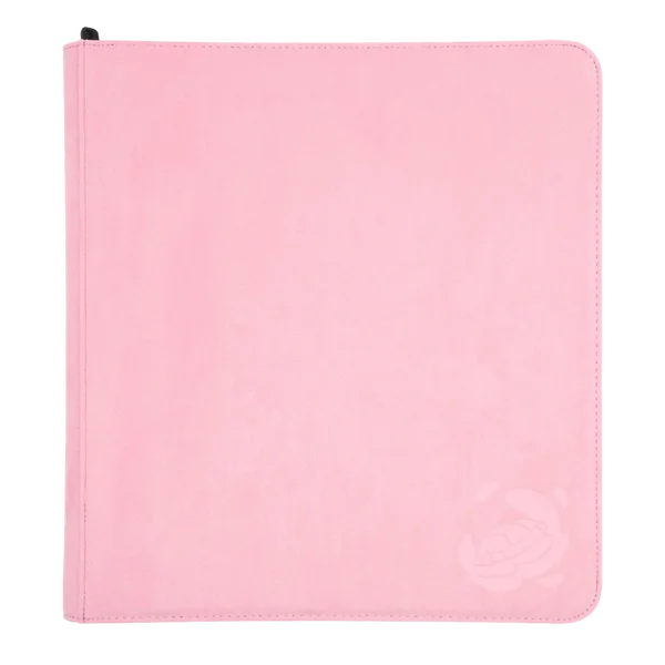 PayaShell | Resiplush Zip-Up Album - 24-Pocket - 3 Mesh Pockets | Pastel Pink
