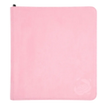 PayaShell | Resiplush Zip-Up Album - 24-Pocket - 3 Mesh Pockets | Pastel Pink