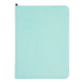 PayaShell | Resiplush Zip-Up Album - 18-Pocket - 3 Mesh Pockets | Turquoise