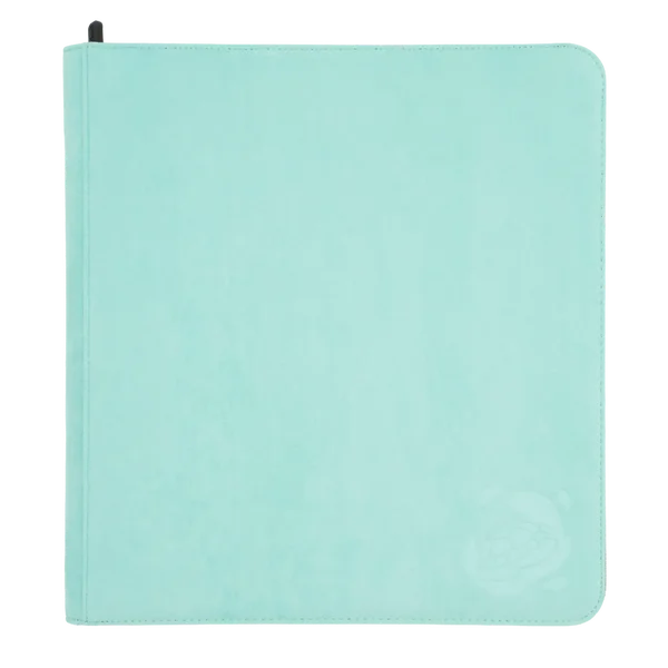 PayaShell | Resiplush Zip-Up Album - 24-Pocket - 3 Mesh Pockets | Turquoise